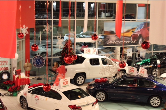 Car showroom decorations